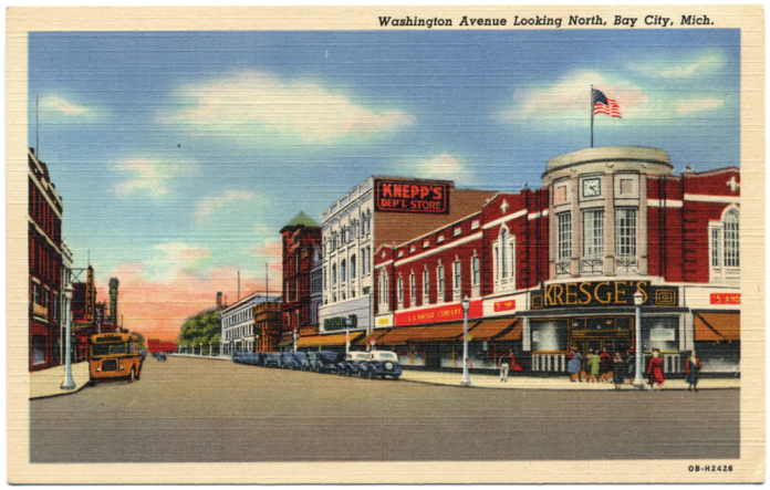 Bay City Historical Postcard Bay City Historical Postcard