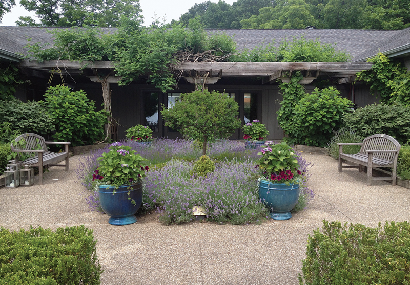 Bauer Terrace at Fernwood Botanical Garden