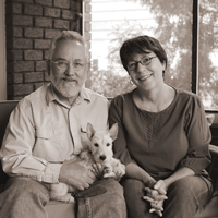 Christine Byron and Tom Wilson
