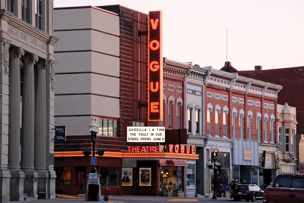 Manistee Michigan Downtown