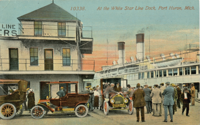 Port Huron Historical Postcard Port Huron Historical Postcard