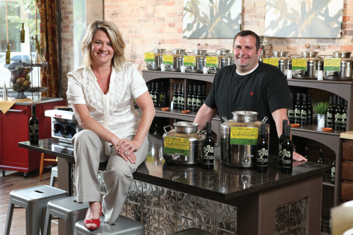 Old World Olive Press Old World Olive Press Owners in Store