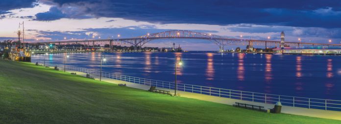 Blue Water Bridge Area