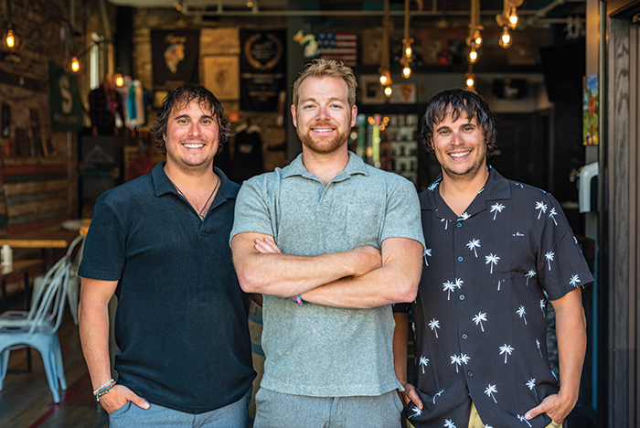 Michael Kazanowski , Michael Kolkmeyer, and Adam Kazanowski launched the Petoskey-based distillery.